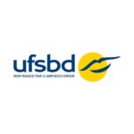 logo de l'union française pour la santé bucco-dentaire qui a fait confiance à Malou Tripier Sophrologue pour intervenir auprès de soignants