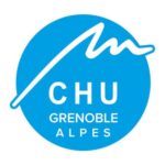 logo du centre hospitalier universitaire de Grenoble qui appel à Malou Tripier pour former le personnel soignant